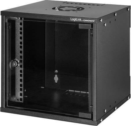 Logilink W66z30b Veggmonterbar Hylle 6U 30 Kg 5 Kg Sort