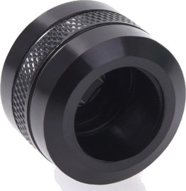 Alphacool Icicle Pro 16 mm hardtube fitting G1/4 svart 17473