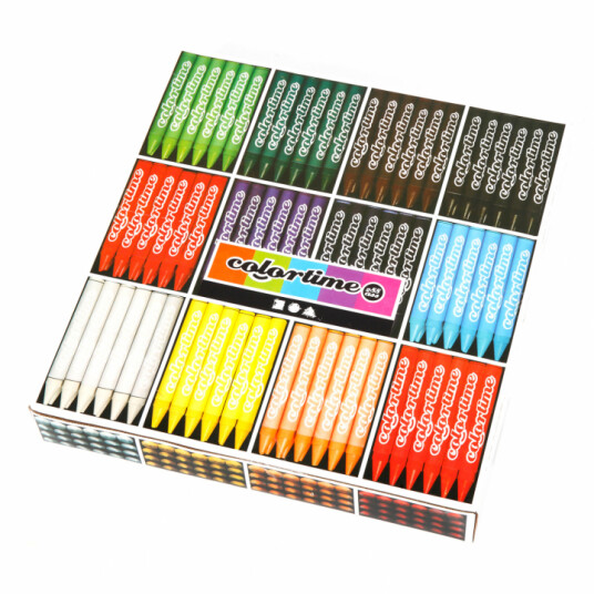 Colortime Voksfargestifter 288-sett
