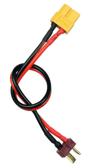 Bronto Ladekabel - XT60 til T-Plugg (Deans) Bronto Ladekabel - XT60 til T-Plugg (Deans)