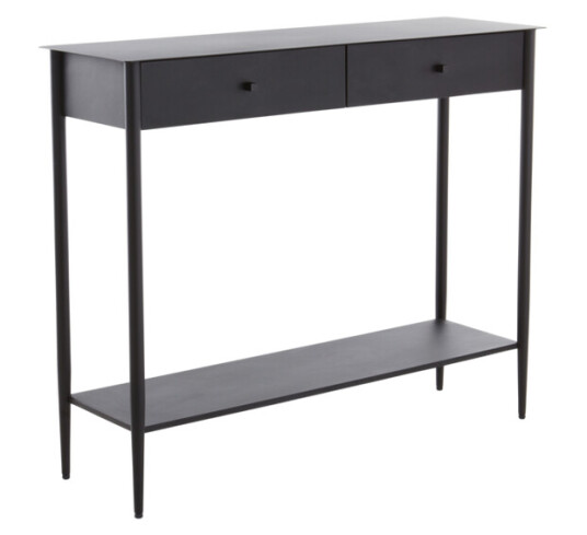Jotex LYNTON sidebord 31x100 cm Black mdf / metall 1622787-01-0 1622786-02-0