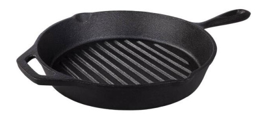 Tramontina - Cast iron grillpanne 26 cm 1,65L svart