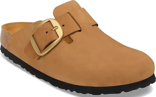 Birkenstock Boston Big Buckle Lenb Mink Tonal Fb Beige 37