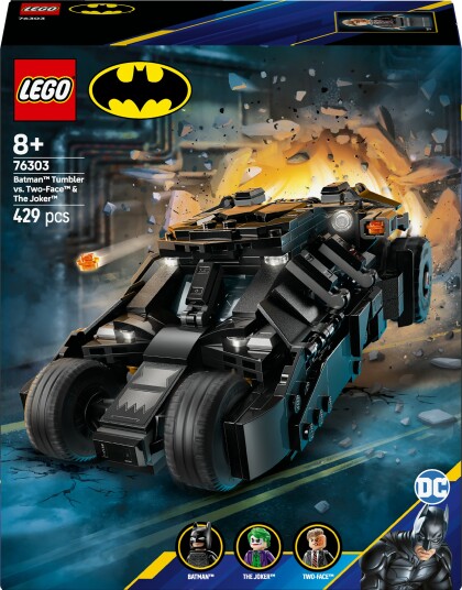 LEGO Super Heroes 76303 Batman med Tumbler mot Two-Face og The Joker LEGO Super Heroes 76303 Batman med Tumbler mot Two-Face og The Joker