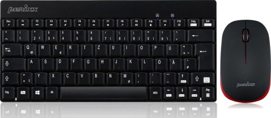 Perixx Periduo-712 Mini Tastatur- Og Mussett DE 57149O