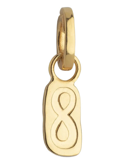 ENAMEL COPENHAGEN Endless Infinity Charm |Guld |One Size