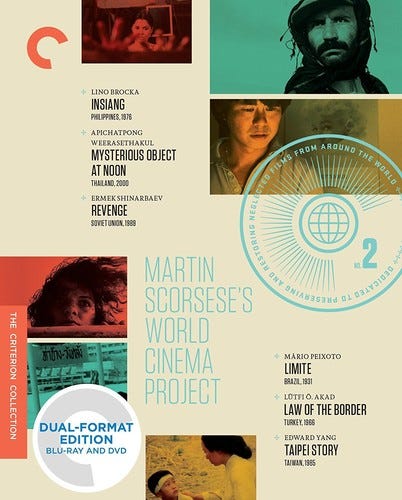 Martin Scorsese's World Cinema Bluray