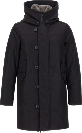 Peuterey Herre Frakker Svart 2XL, Peuterey Herre Frakker Svart 2XL,