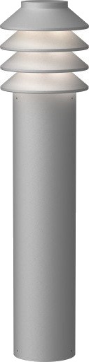 Louis Poulsen Bysted Garden pullert anker aluminium høy