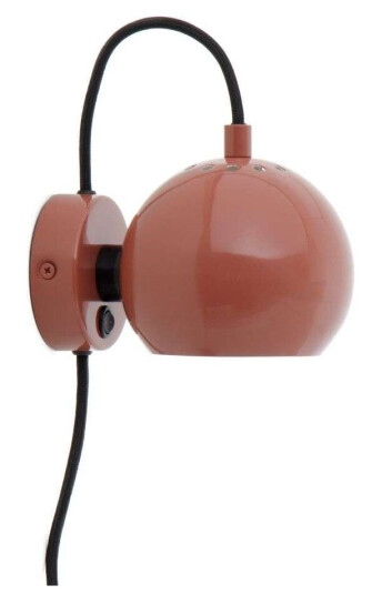 Frandsen BALL WALL LAMP - RED GLOSSY