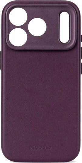 Decoded MagSafe Skinndeksel til iPhone 18 Pro Max - Plum