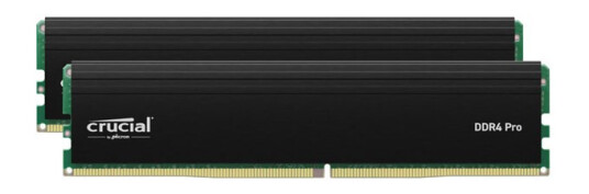 Crucial PRO DDR4 64GB 3200MHz UDIMM RAM - CL22 for Stasjonær PC
