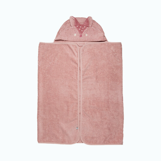 Pippi Badehåndkle m/hette Misty Rose