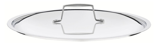 TRAMONTINA Lokk Grano; 24 cm (Ø); Sølvfarge