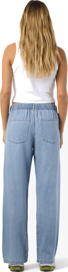 NOISY MAY Nmrine Nw Wide Pants Mg008Lb Noos   Blue   L