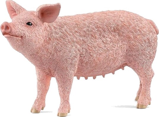 Schleich Farm World Gris Figur i Plast H: 6 cm