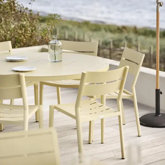 Brafab Bigby Spisebord Ø100 cm lemon