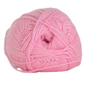 Hjertegarn Lana Cotton 212 Garn Farge 4951 Rosa