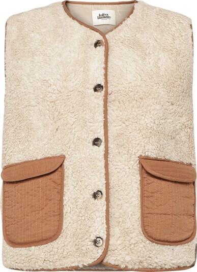 Lollys Laundry Jacell Vest Sl RUST XS Lollys Laundry Jacell Vest Sl RUST XS