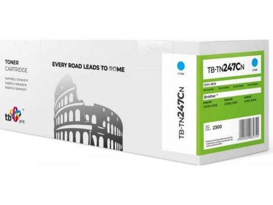 Tb Print Cyan Toner Cartridge Kompatibel Med Tn-247 Tb-Tn247cn