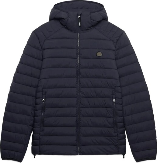 Superdry Sport Hooded Fuji Lite Jacket   ECLIPSE NAVY   L