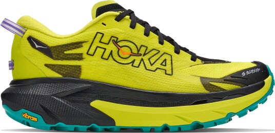 Hoka Men"s Mafate 5 Black/Hoka Citrus 40 ⅔