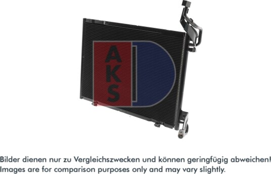 Kondensator, klimaanlegg AKS DASIS 092067N
