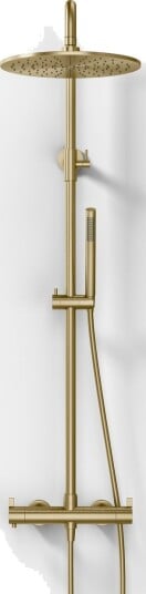 Arkilife Termostatsett Avao AABT900 S02 ø30cm Wellness Rain PVD Børstet Messing