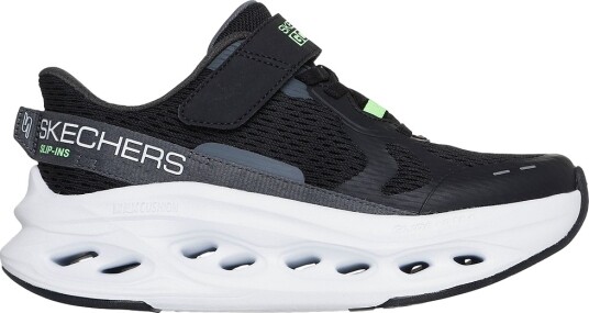 Skechers Sko Max Dempende Glide Step Svart Skechers 36 Sko Grå Hvit