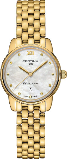 Certina DS-8 Lady 27 mm C0330513311800 - Dame - 27 mm - Analog - Kvarts urverk - Safirglass