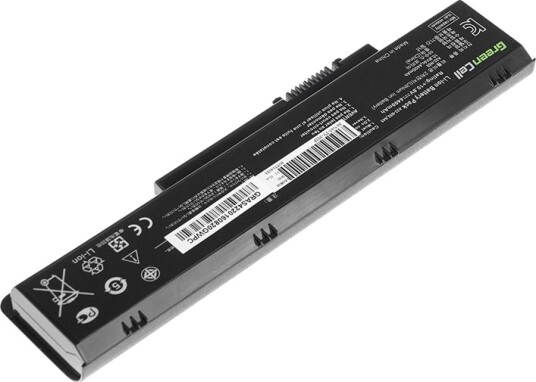 Green Cell Batteri Til Bærbar Pc Tilsvarer: Asus A32-N55 Litiumion 6-Cellers 4400 Mah Svart AS42