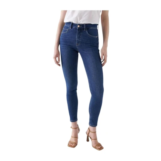 Salsa Dame Jeans Blå W27 L30,