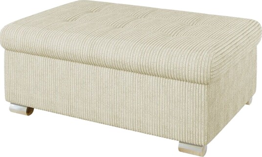 Trefor Fotpall 70 cm - Cream
