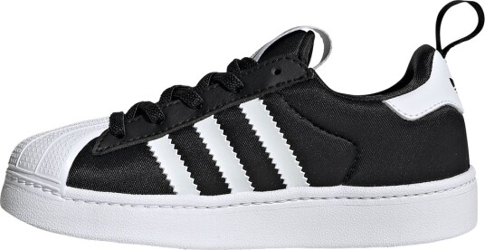 Adidas Originals Sko Superstar Quickon K Cblack/Ftwwht/Cblac Adidas Originals 36 2/3 Sko Hvit Svart