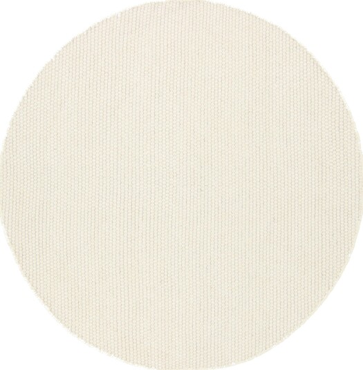 Runde tepper Coastal cream Størrelse: Ø 120 cm