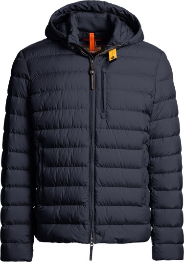 Parajumpers Men"s Last Minute Hooded Down Jacket Blue Navy XL