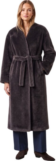 Natura Cashmere Francesca coat 34 brun dame