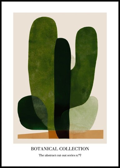 Botanical Collection Nr. 7 Plakat Plakat / 100x150cm