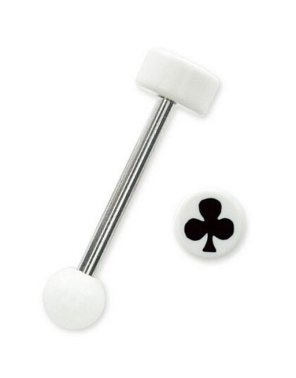 Kløver Tungepiercing