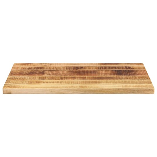  Bordplate 90x60x2,5 cm rektangulær grovt heltre mango 371332