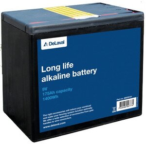 DeLaval Batteri alkalie 9V 175Ah