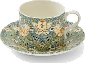 Spode Morris & Co Tekopp og fat Strawberry Thief 1738278-01-0 1738241-01-0 Spode Morris & Co Tekopp og fat Strawberry Thief 1738278-01-0 1738241-01-0
