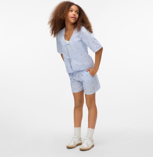 Konges Sløjd Bobbi Frill Swimshorts Strawberry Ice (2 3 år)