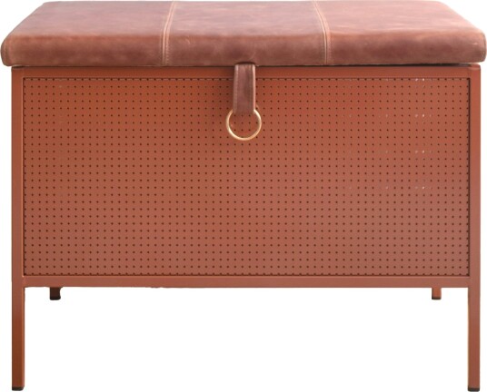 Maze Frank Oppbevaringsbenk Kanel/vintage Cognac Maze Frank Oppbevaringsbenk Kanel/vintage Cognac