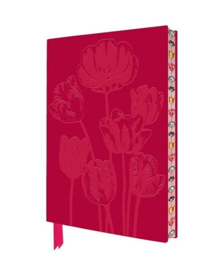 Temple of Flora: Tulips Artisan Art Notebook Flame Tree Journals