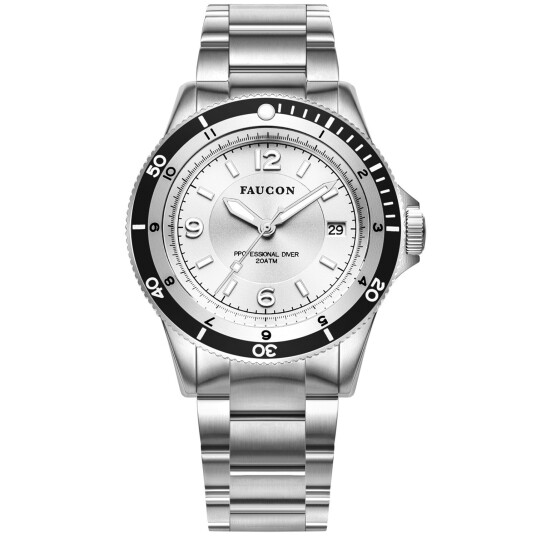 Faucon Diver F10026 - Herre - 42 mm - Analog - Kvarts urverk - Safirbelagt mineralglass