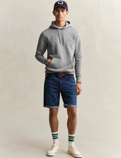 GANT Reg Gant Jeans Shorts Navy 31