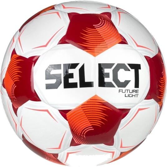 Select Fotball Future Light V26 Hvit/Rød Str. 4