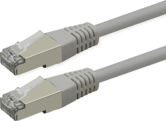 Roline Patchkabel Cat.6 Class E Poe S/Ftp Pimf Grå 10 M 21.51.0840