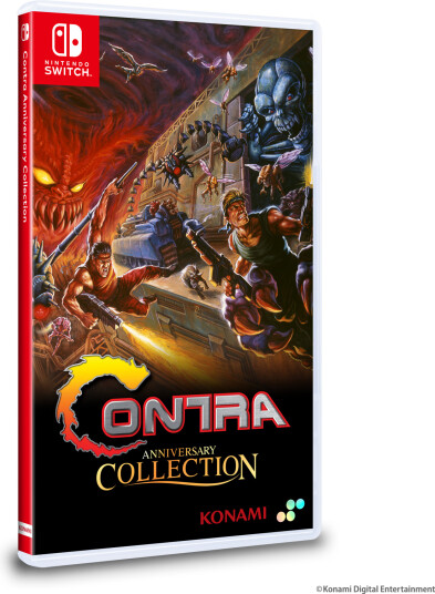 Contra Anniversary Collection Nintendo Switch Spill